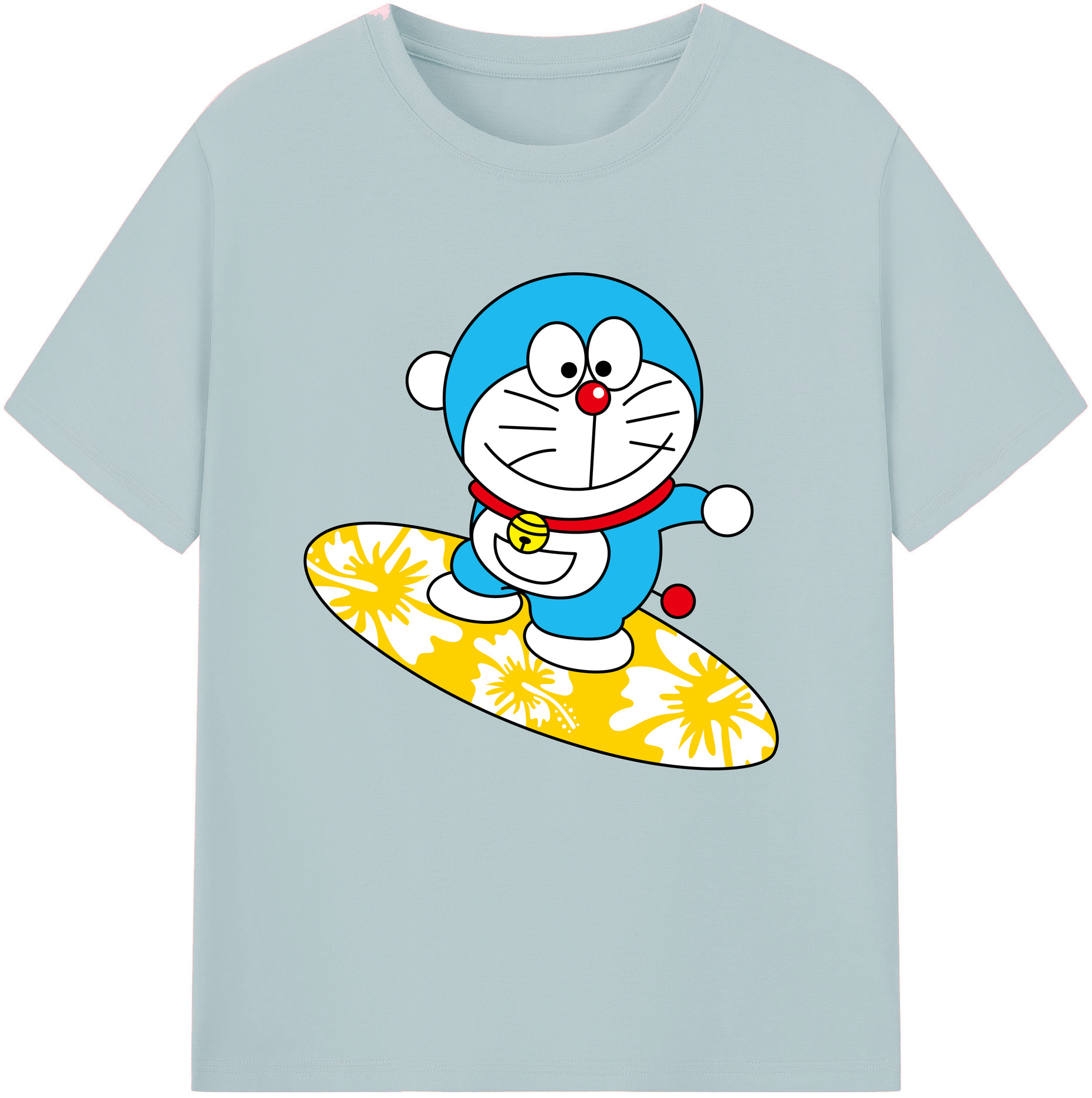 （画像用） ドラえもん Doraemon 綿100％半袖Tシャツ（フロントプリント）